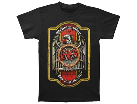 Camiseta ROCKINSTONE Slayer Bier Label (L)