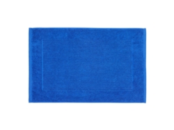 Homescapes Imperial Plain Cotton Royal Blue Bath Mat