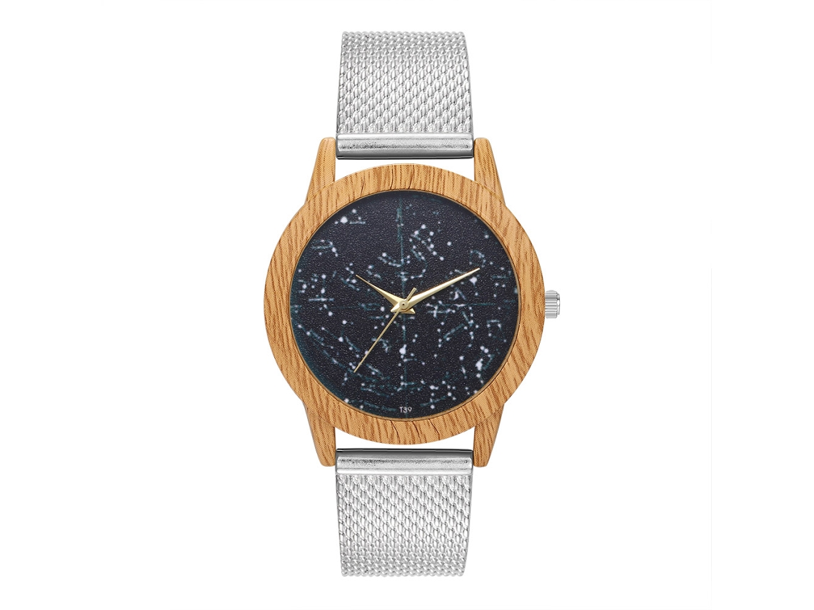Reloj De Pulsera De Cuarzo Zhoulianfa, Informal, Unisex, Plateado, Moderno Y Ligero.