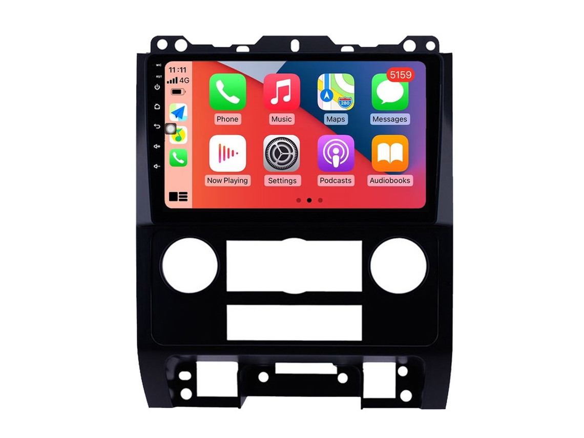 Coche Radio Android Auto Autoradio 8GB RAM 128G ROM CarPlay Navegación GPS Pantalla Táctil RoverOne para Ford Escape For Mercury Mariner 2 2007 - 2012 