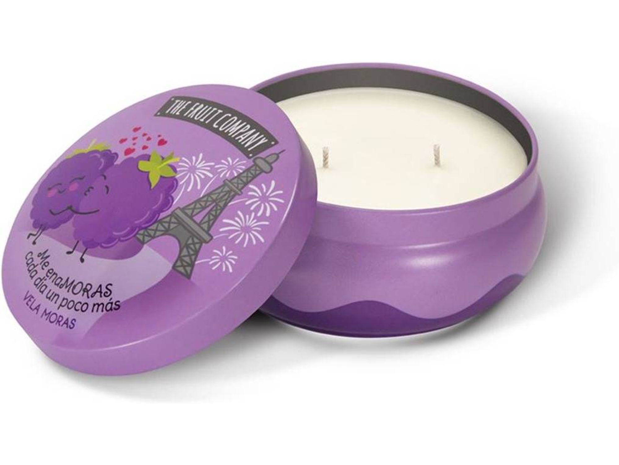 Vela Perfumada FRUIT COMPANY Me Enamoras Aroma Mora 1 Un