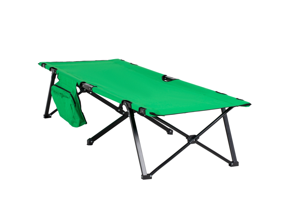 Cama de camping doble, capacidad de carga de 136 kg, con bolsa lateral, tejido Oxford, 200 x 73 x 49 cm, ideal para actividades al aire libre.
