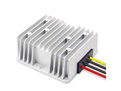 Convertidor Cc/cc De 48 V A 12 V, 20 A, 240 W, Regulador Reductor Metálico Ip68 Con Placa De Disipación De Calor