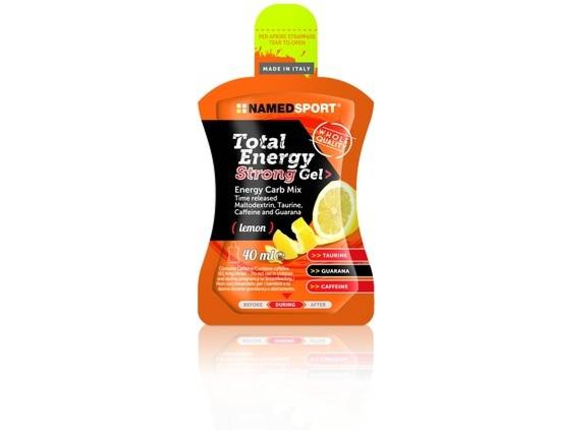 Gel Energético NAMEDSPORT Total Energy Strong Gel Lemon (40ml)