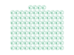 100 Clip De Papel Bonitos Estilo Pulgar Arriba Verde Antideslizante Para Trabajo Estudio Hogar