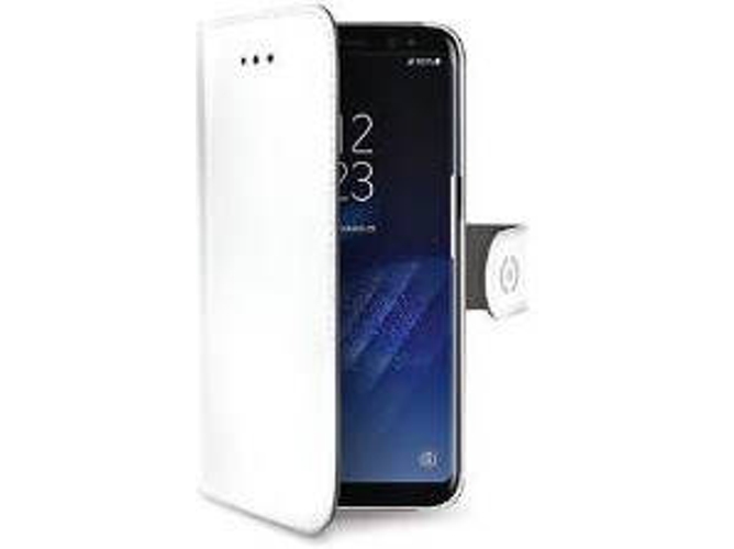 Carcasa Samsung Galaxy S8+ CELLY Wally Blanco