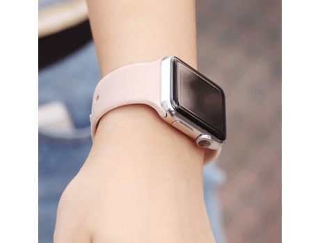 Pulsera Silicone G4M para Apple Watch Series 8 Aluminum - 41mm - Branco