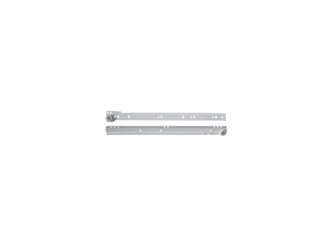 Conjunto De Guías De Cajón Deslizantes Blancas 550mm 75055 Micel
