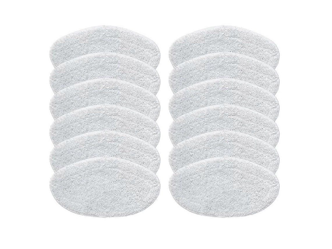 12 piezas de paño de fregado lavable para reemplazo en la aspiradora de vapor Paeu0332 y el kit de fregado de microfibra Yunzii