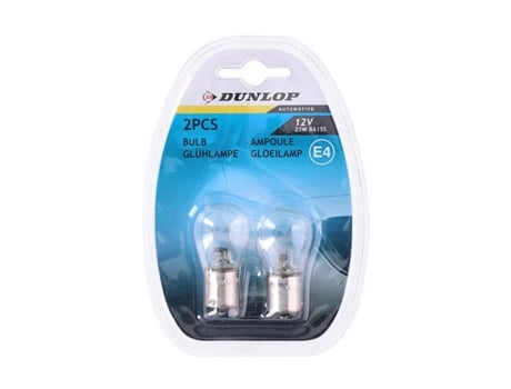 Bombilla E4 Dunlop Automotive 12 V 21 W