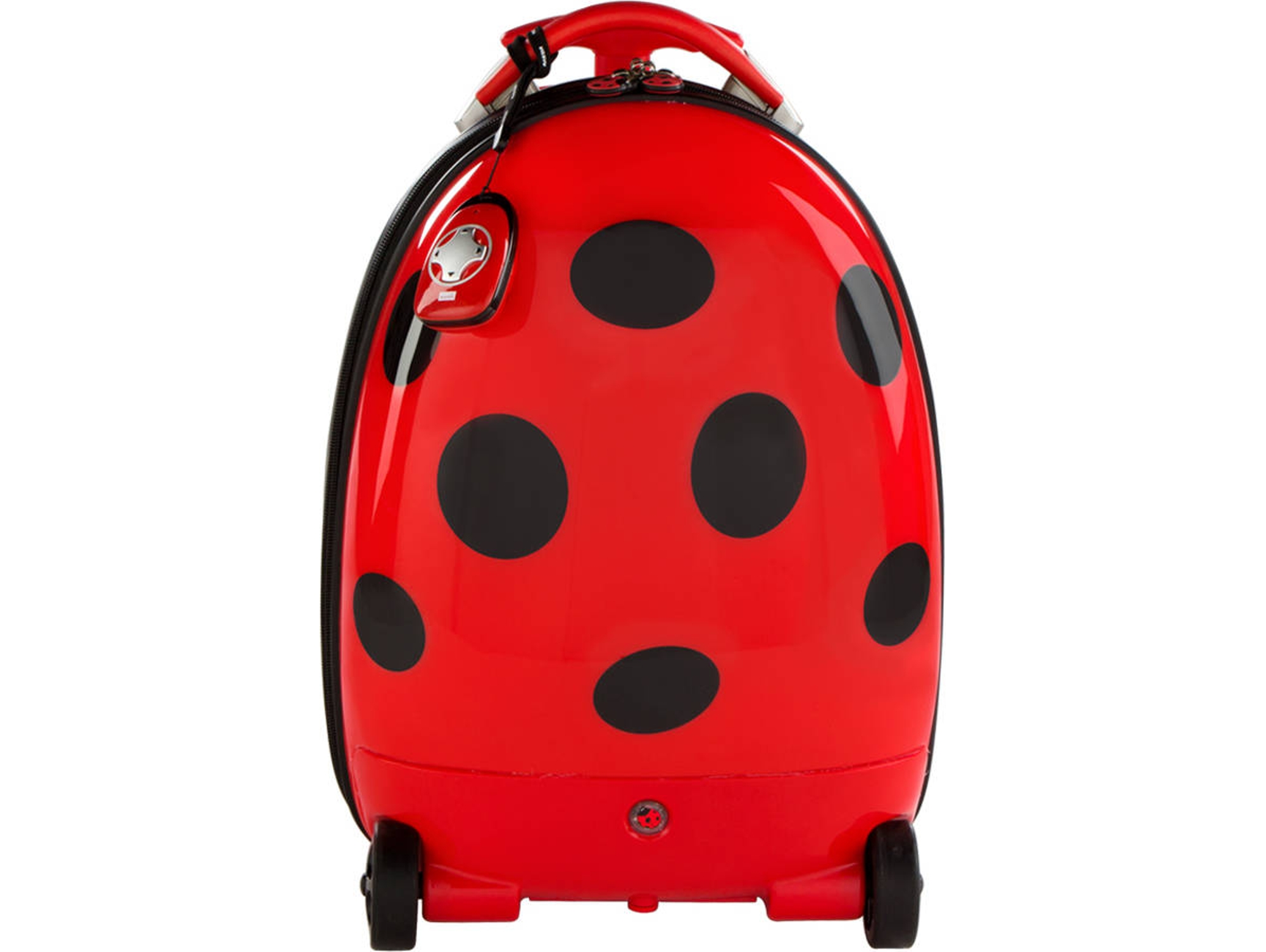 Maleta de Viaje Infantil COLORBABY Telecomandado Joaninha Rojo (31x25x42cm)