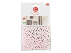 Paper patch moteado lila 30x42 cm