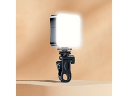 Luz Led Portátil Para Selfies Luz De Preenchimento De Vídeo 3 Modos Ajustáveis ​​para Telefones Câmeras Laptops 