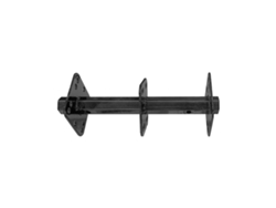 Bricoferr Eje De Fresa Para Motoazada - 12 Cuchillas