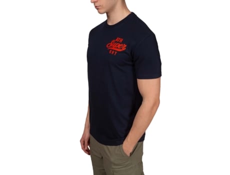 Camiseta de Hombre SUPERDRY Azul (2XL)