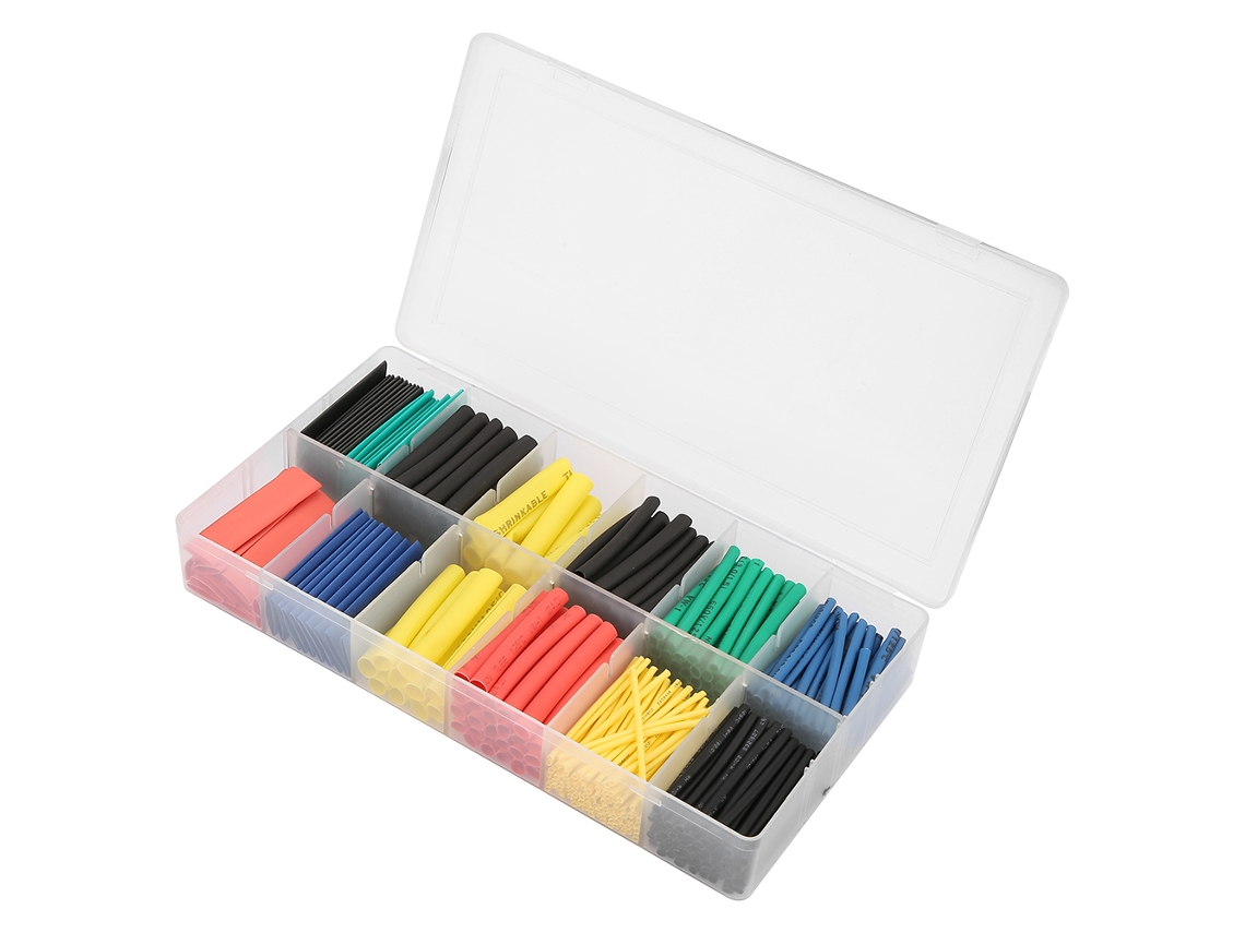 Omni-kit De 280 Piezas De Tuberías Termorretráctiles Para Aislamiento De Cables Y Alambre