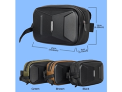 Bolsa impermeable para manillar de bicicleta, cesta frontal de almacenamiento, bolso de hombro pequeño multifuncional para hombres y mujeres