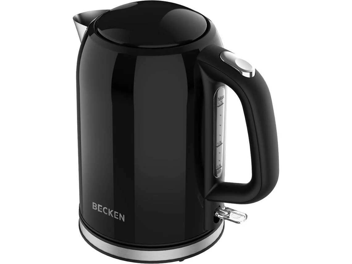 Hevidor Eléctrico BECKEN BWK8769BK (2200 W - 1,7 L - Negro)