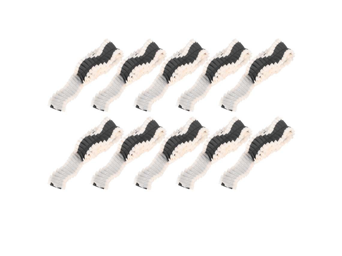 Fita Franja Plissada 10 Jardas 30mm para Costura Diy Adornos de Vestuário