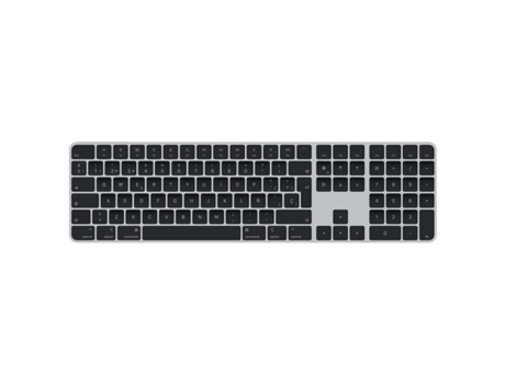 Teclado APPLE Magic keyboard (Bluetooth - Español - Negro)