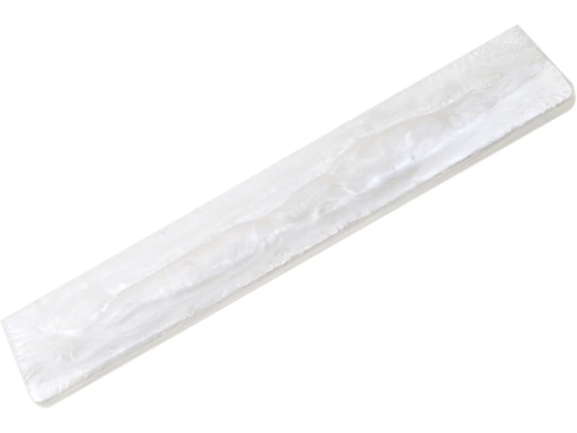 Teclado Para Juegos Con Almohadilla De Soporte Para La Muñeca De Resina Epoxi Para Alivio De La Muñeca Y El Codo