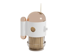 Dispensador Automático De Plástico Con Botón Pulsador, Bonito Diseño De Dibujos Animados Y Diseño Decorativo.