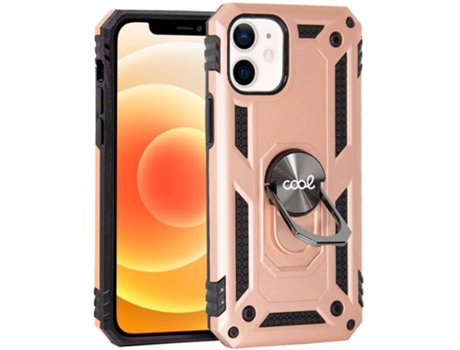 Funda Iphone 12 Mini COOL Anillo Rosa
