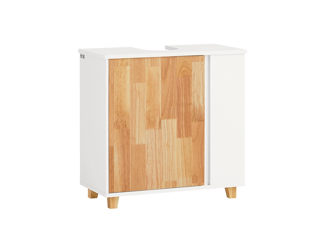 Armario de Bañero SOBUY BZR75-W (60 x 30 x 60 cm - MDF)