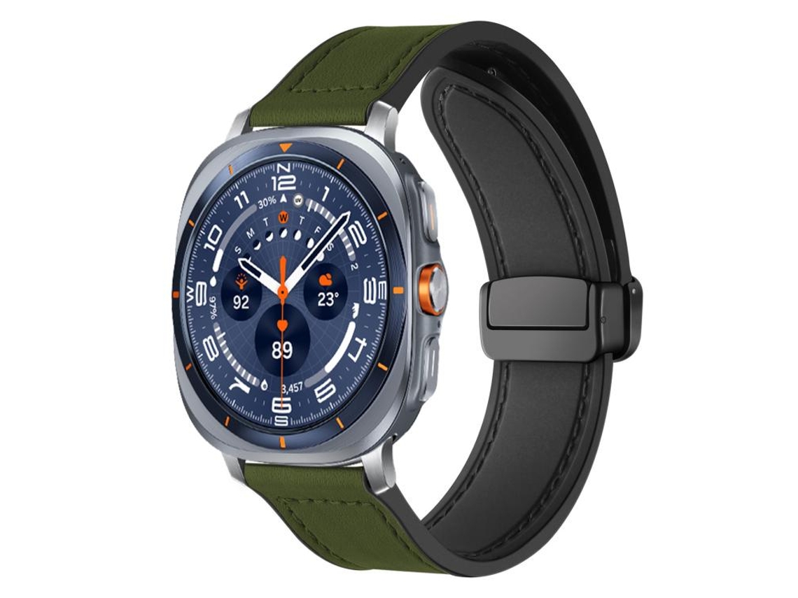 Correa para Samsung Galaxy Watch Ultra - Con cierre magnético y estampado Crazy Horse (47 mm)
