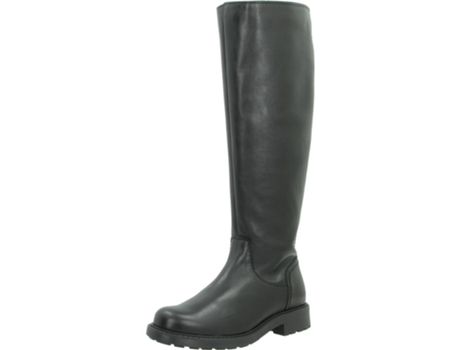 Zapatos de Mujer CLARKS Long Piel Negro (38)