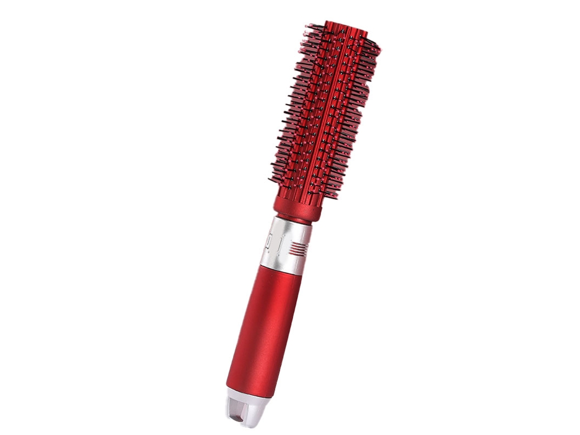 Pincel De Pelo Redondo Antistático Para Secado Con Secador, Rizado Y Alisado - Rojo