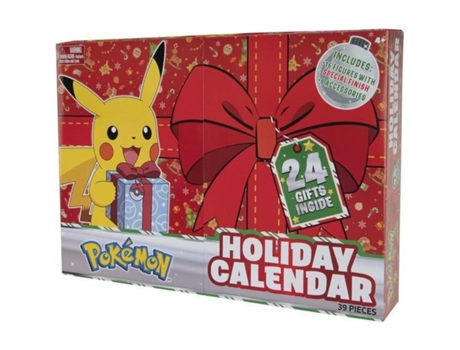 Calendario de Adviento Bandai Pokémon 39 Piezas