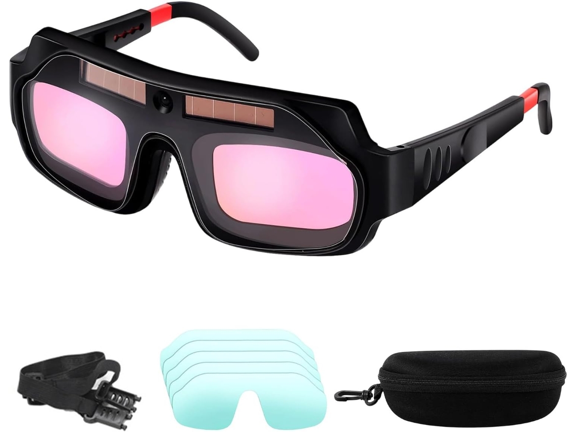 Gafas Genéricas Para Soldadura: Gafas Protectoras Oscurecedoras Y Antirreflejos Para Soldadores