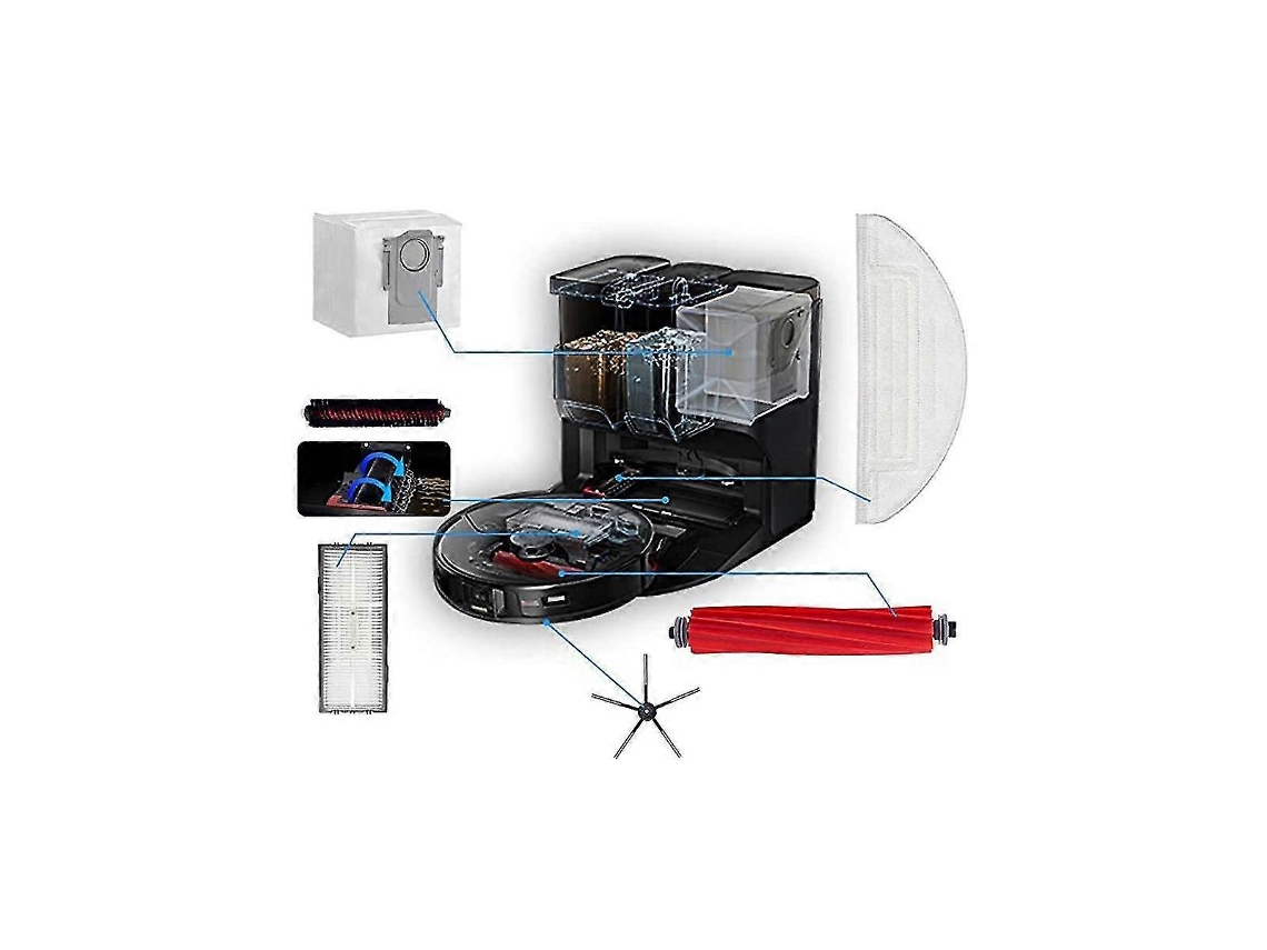 Kit de accesorios de 23 piezas para la aspiradora robot S7 Maxv Ultra G10s Pro.