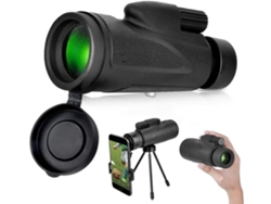 Telescópios Monoculares Para Adultos Hd Bak4 Prism Phone Telescopes À Prova Dágua Com Adaptador De Fotografia De Telefone E Tripé De Saisiyiky