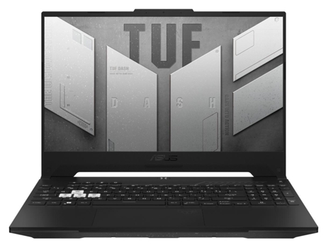 Portátil ASUS Tuf Dash Gaming TUF517ZM-HN078 (Intel Core i7-12700H - NVIDIA GeForce RTX 3060 - RAM: 16 GB - 512 GB SSD - 15,6'')