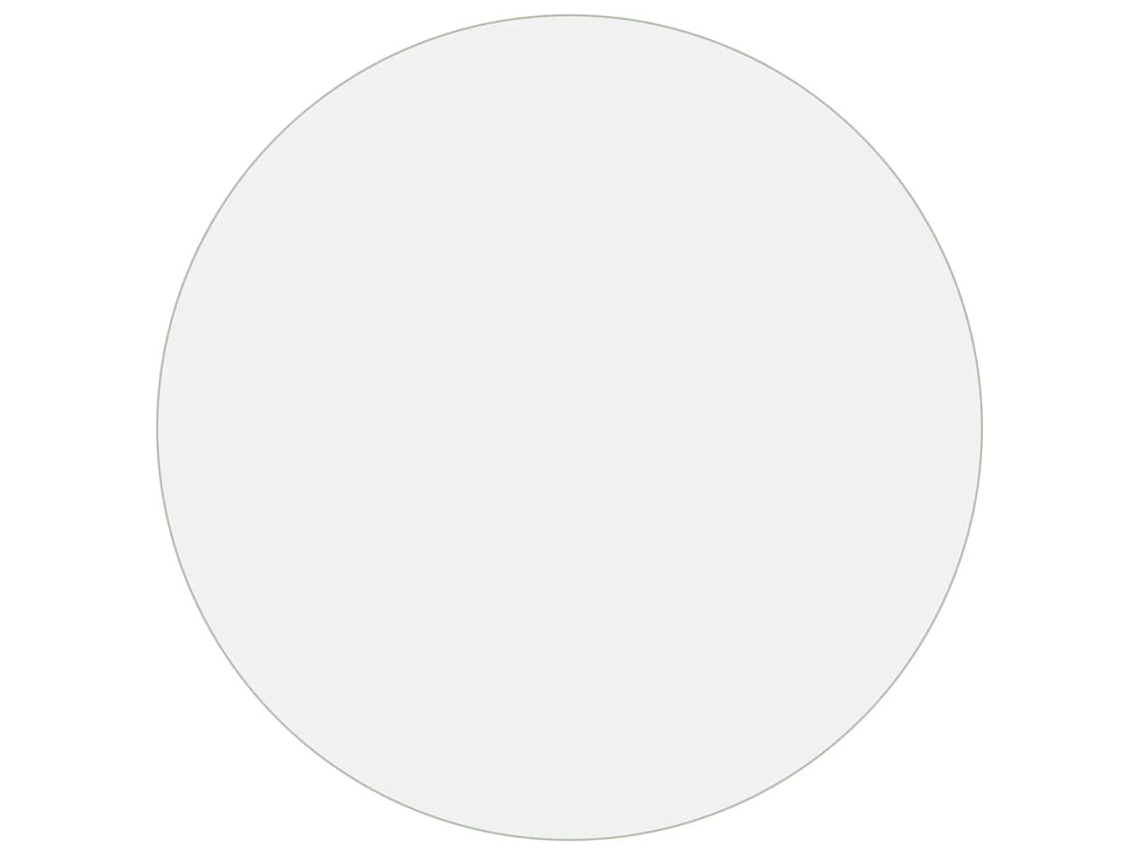 Maison Exclusive - Protector De Mesa Pvc Transparente Ø 70 Cm 1,6 Mm