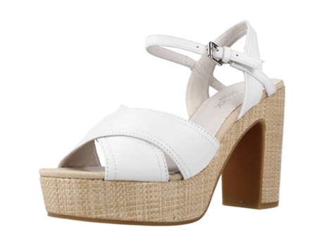 Zapatos de Mujer LUMBERJACK Crossed Ankle Tecido Blanco (38)