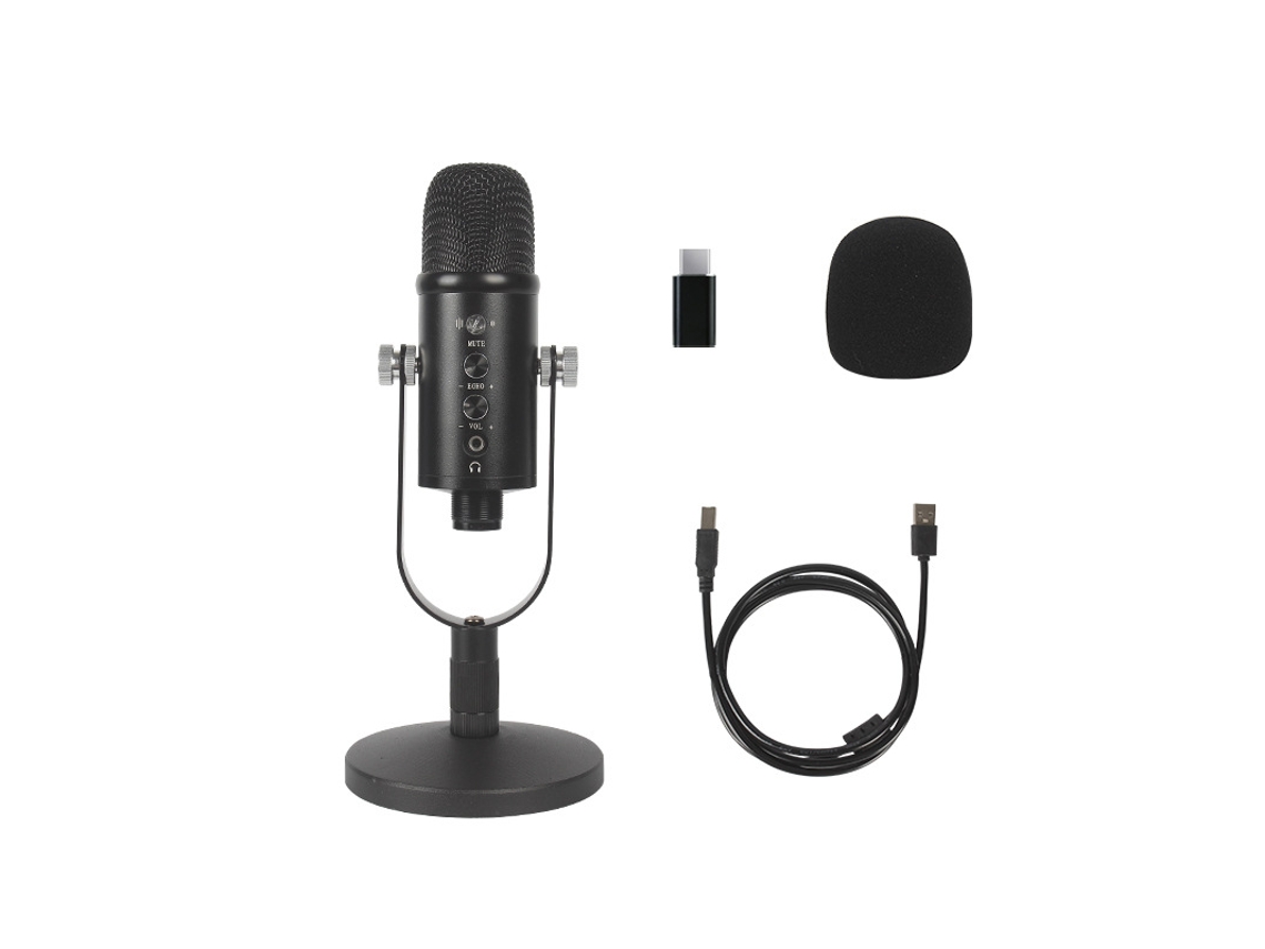 Juego De Micrófonos De Condensador Usb Con Reducción De Ruido Siurn