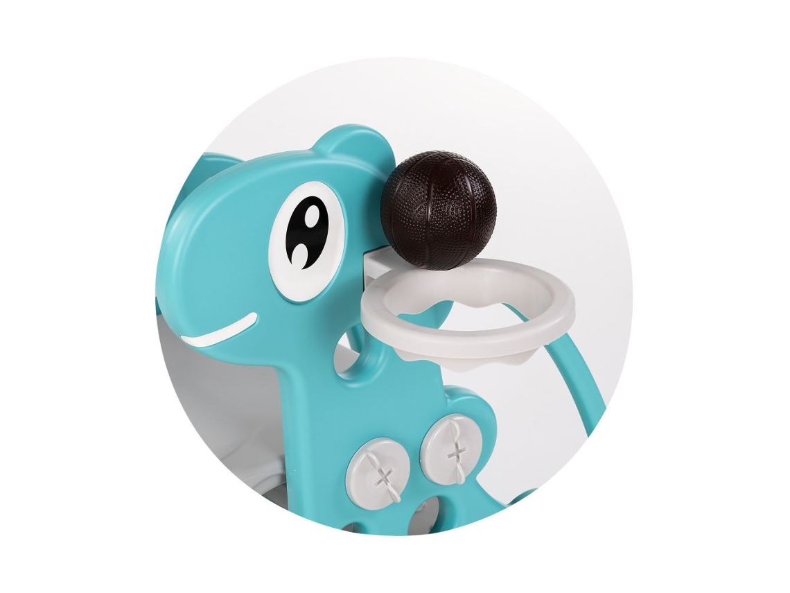 Tobogán infantil Dino Pink 116 cm Chipolino