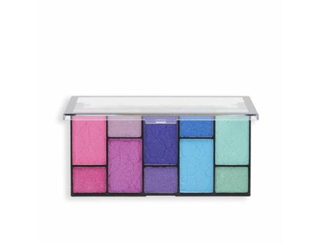 Paleta de Sombras de Ojos REVOLUTION MAKE UP Reloaded Dimension Vivid passion