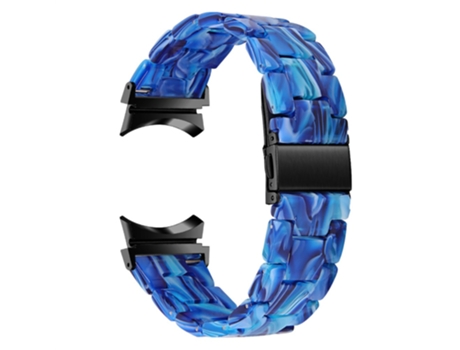 Correa de acero inoxidable con hebilla para Samsung Galaxy Watch 5 40mm/44mm/Watch 5 Pro 45mm - amanecer azul