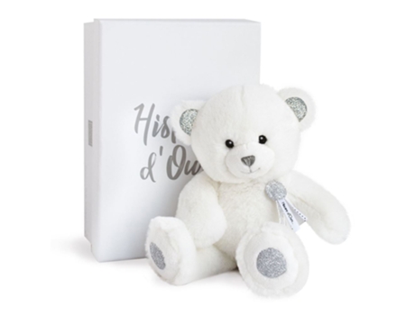 Peluche HISTOIRE D'OURS (Polyester - Blanco - 24 cm)