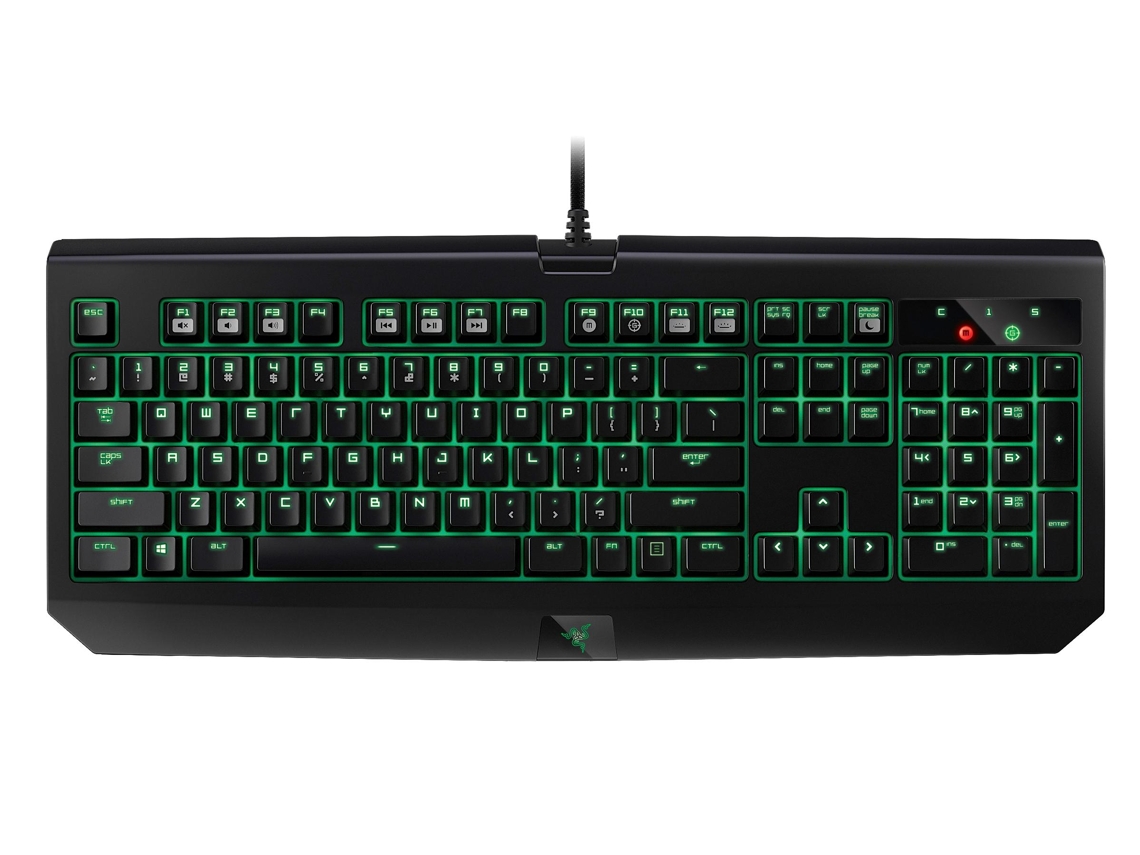 Teclado Gaming RAZER Blackwidow Ultimate 2016 (Mecánico - Idioma US - Iluminado)