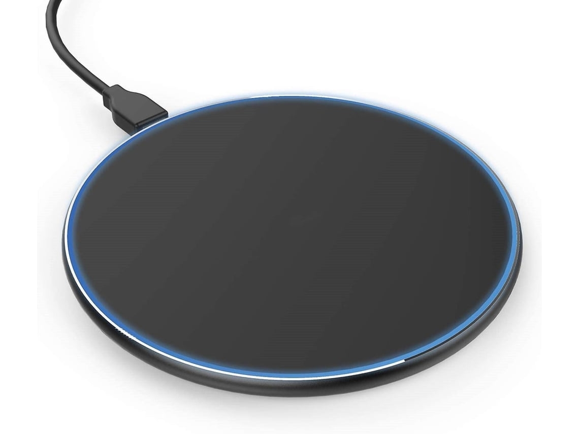 Estación de Carga Sem Carregamento Rápido para Apple, Samsung YEMAESRE Negro