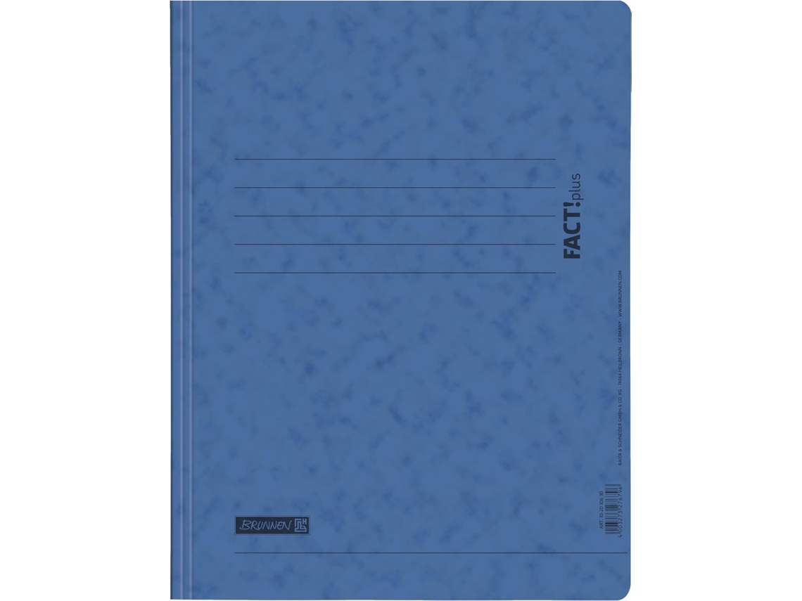 Carpeta Fact!plus | A4, altura de llenado de 10 mm, azul Gokoco