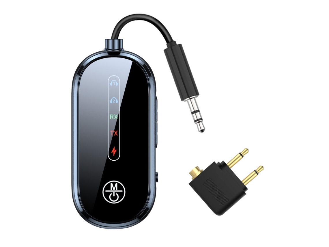 Adaptador Transmisor Bluetooth Con Conector Convertidor De Audio Para Auriculares