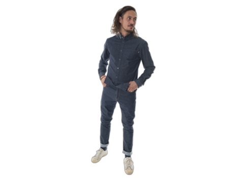 Camisa Vaquera para Hombre SNAP CLIMBING (S - Multicolor)