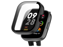 Xiaomi Redmi Watch 3 piezas + Película templada Película protectora integrada (Negro) CHRUI