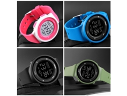 Reloj Deportivo Digital Casual De Silicona Para Hombre Con Cronómetro, Alarma Y Luz Nocturna.